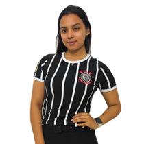 Camisa Corinthians Retrô Democracia 1982 Coimbra - Feminina