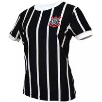 Camisa Corinthians Retrô Democracia 1982 Feminina Licenciada Camisa Corinthians Retrô Democracia 1982 Feminina Licenciada