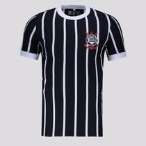 Camisa Corinthians Retrô Número 8 Preto