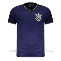 Camisa Corinthians Roxa Casual Torcedor Masculina Oficial
