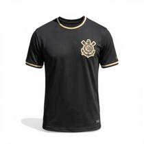 Camisa Corinthians Símbolo Dourado Infantil Oficial - Camisa Corinthians Símbolo Dourado Infantil Oficial -