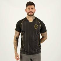 Camisa Corinthians Stripes Preta e Dourada - Spr