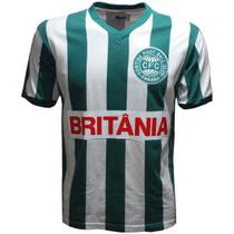 Camisa Coritiba 1985 Liga Retrô Branca e Verde p