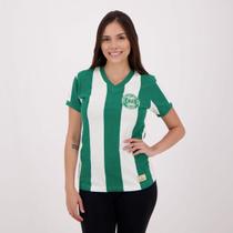 Camisa Coritiba 1985 Liga Retrô Feminina Branca e Verde g