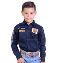 Camisa Country Bordada Infantil Radade Brands