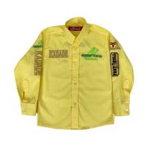 Camisa Country Infantil Bordada Radade Green Team