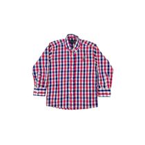 Camisa Country Infantil Radade Xadrez Verde Claro Vermelho - Escolha a cor