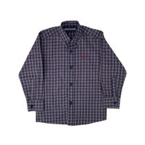 Camisa Country Infantil Xadrez Radade Manga Longa Ref. 417