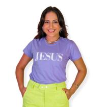 Camisa Cristã, Baby Look, Feminina, Jesus, ChicSanta