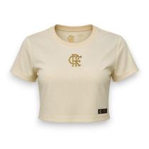 Camisa Cropped Flamengo Feminina Off White Oficial - Camisa Cropped Flamengo Feminina Off White Oficial -