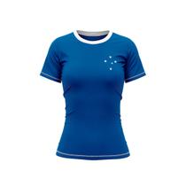 Camisa Cruzeiro Baby Look Intel - Feminina