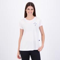 Camisa Cruzeiro Basic Feminina Branca