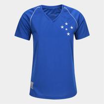 Camisa Cruzeiro Basic Retrômania Feminina Camisa Cruzeiro Basic Retrômania Feminina