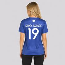 Camisa Cruzeiro Celestial Feminina Azul 19 Kaio Jorge Camisa Cruzeiro Celestial Feminina Azul 19 Kaio Jorge