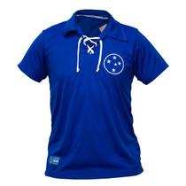 Camisa Cruzeiro Polo Retrô 1945 Símbolo Bordado - Masculino Camisa Cruzeiro Polo Retrô 1945 Símbolo Bordado - Masculino