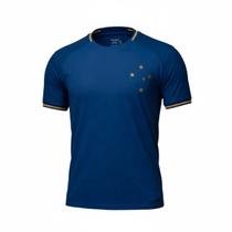 Camisa Cruzeiro Raglan Bench - Masculino Tamanho:PCor:Azul Camisa Cruzeiro Raglan Bench - Masculino Tamanho:PCor:Azul