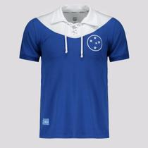 Camisa Cruzeiro Retrô 1944 Azul e Branca