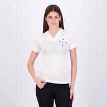Camisa Cruzeiro Retrô 1966 Feminina Branca