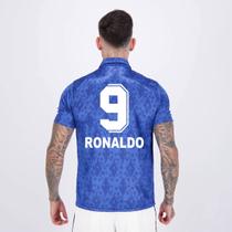 Camisa Cruzeiro Retrô 1993 Azul 9 Ronaldo