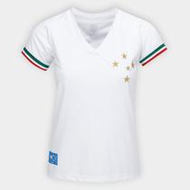 Camisa Cruzeiro RetrôMania Palestra II Feminina Camisa Cruzeiro RetrôMania Palestra II Feminina