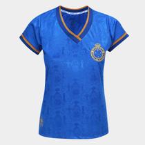 Camisa Cruzeiro RetrôMania Tríplice Coroa 2003 Feminina Camisa Cruzeiro RetrôMania Tríplice Coroa 2003 Feminina