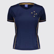 Camisa Cruzeiro Slim Feminina Marinho