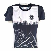Camisa Curitiba Volei 25 Feminina pto/bco - RAZZA
