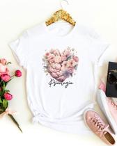Camisa curso psicologia cérebro inteligência artificial babylook feminina plus size uniforme