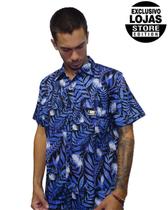 Camisa Cyclone Tecido Premium Puzzle Flowers