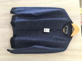 Camisa da Mioche moletom na cor azul marinho TAM 3 M Camisa da Mioche moletom na cor azul marinho TAM 3 M