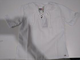 Camisa de algodão bata tamanho 2 - infantil