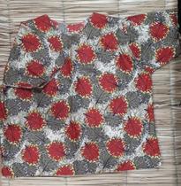 Camisa de Ankara Masculina/Bata de Ankara/Umbanda/Candomblé Camisa de Ankara Masculina/Bata de Ankara/Umbanda/Candomblé