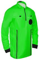 Camisa de árbitro de futebol Total Soccer Factory juvenil tamanho grande verde