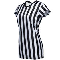 Camisa de árbitro Murray Sporting Goods feminina com decote em V oficial Camisa de árbitro Murray Sporting Goods feminina com decote em V oficial
