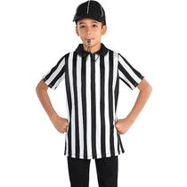 Camisa de árbitro Thapower Children Black White Stripe