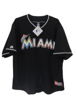 Camisa De Baseball Miami Marlins, Marca Majestic - Plus Size - Tam. 2X