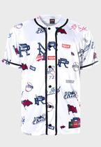 Camisa de Baseball White Prison