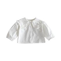 Camisa De Bebê Para Primavera E Outono, Blusa Estilosa De Manga Longa Para Bebês E Crianças Pequenas