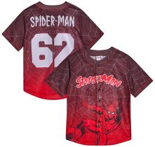Camisa de beisebol Marvel Spider-Man Avengers Venom S
