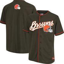 Camisa de Beisebol Ultra Game Cleveland Browns Média Camisa de Beisebol Ultra Game Cleveland Browns Média