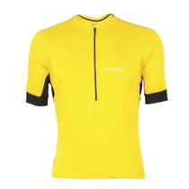 Camisa de Ciclismo Bike Pedal Sport Atrio Feminina Amarela Tamanho GG VB014