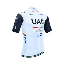 Camisa De Ciclismo Branca Antissuor De Secagem Rápida Masculina E Feminina 2025 TEAM UAE Colete De