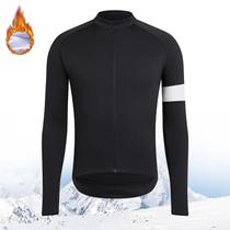 Camisa De Ciclismo De Manga Comprida De Lã Térmica De Inverno Masculina MTB Jaqueta De Bicicleta De