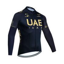Camisa de Ciclismo de Manga Comprida - Respirável, Branca, com 3 Bolsos