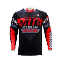 Camisa De Ciclismo De Manga Longa Para Mountain Bike 2023, T-Shirt Para Corrida De Downhill, Camisa