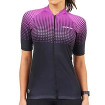 Camisa De Ciclismo DX-3 Feminina Fusion UV 50+ - Rosa