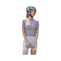 Camisa De Ciclismo Feminina De Verão, Manga Curta, Respirável, De Secagem Rápida, Confortável, Top
