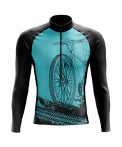 Camisa de Ciclismo Feminina Manga Longa Pro Slim Proteção Solar Bike