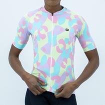 Camisa de Ciclismo Feminina Márcio May Funny Candy Colors Camisa de Ciclismo Feminina Márcio May Funny Candy Colors