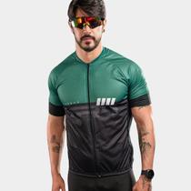 Camisa de Ciclismo Freedom Premium TR4 Manga Curta 3 Bolsos Traseiros Proteção Uv Zíper Total